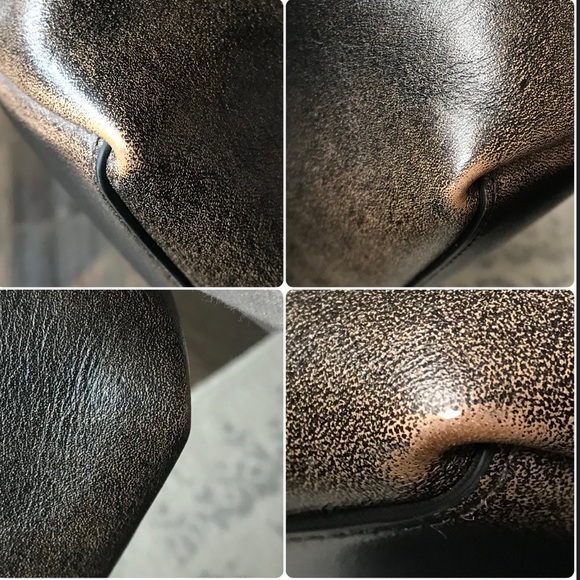 Coach Brooklyn Shoulder Bag 39 In Loved Leather With Bag Charm - Picture 9 of 16